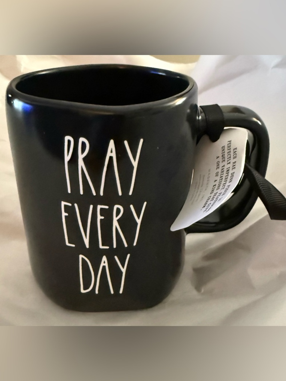 Rae Dunn Pray Every Day Ceramic Mug